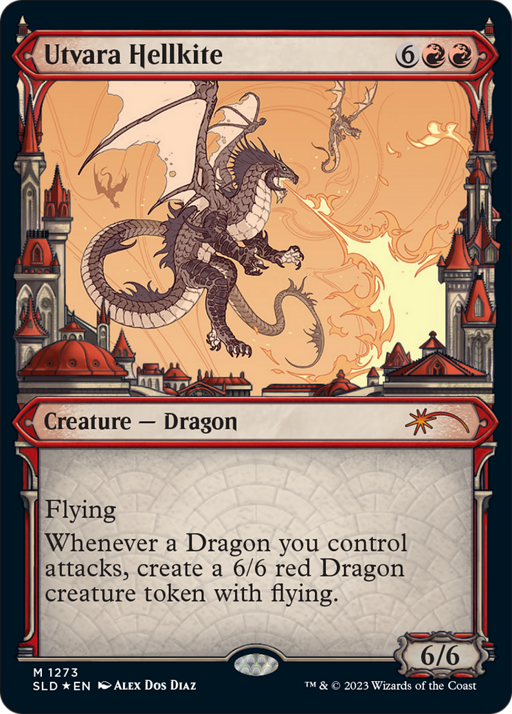Utvara Hellkite (Halo Foil) [Secret Lair Drop Series] | L.A. Mood Comics and Games