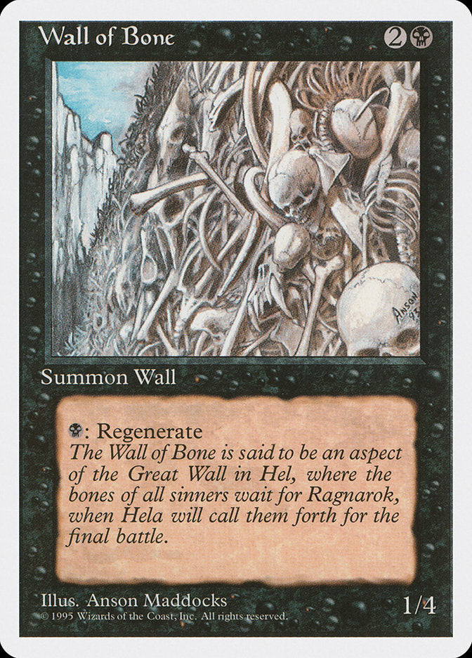 Wall of Bone [Fourth Edition] | L.A. Mood Comics and Games