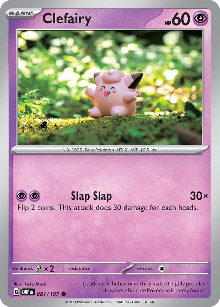 Clefairy (081/197) [Scarlet & Violet: Obsidian Flames] | L.A. Mood Comics and Games