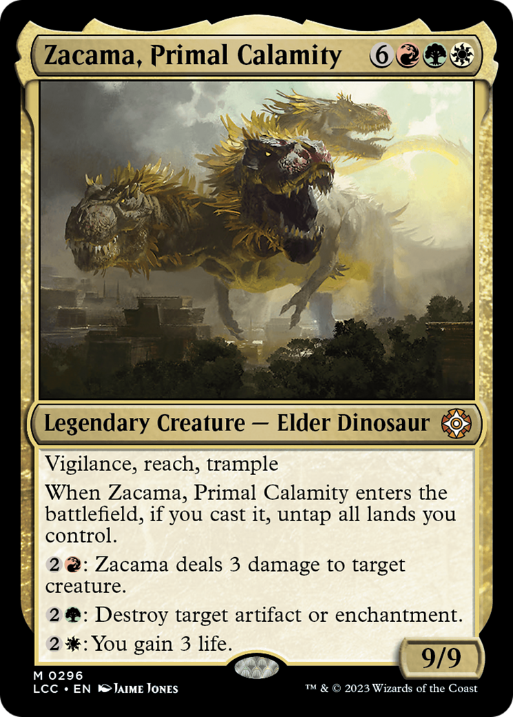 Zacama, Primal Calamity [The Lost Caverns of Ixalan Commander] | L.A. Mood Comics and Games