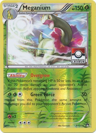 Meganium (3/122) (League Promo) [XY: BREAKpoint] | L.A. Mood Comics and Games