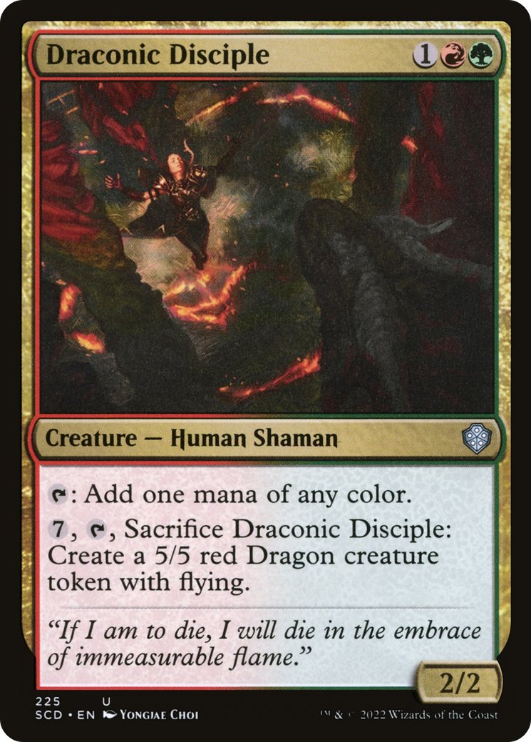 Draconic Disciple [Starter Commander Decks] | L.A. Mood Comics and Games