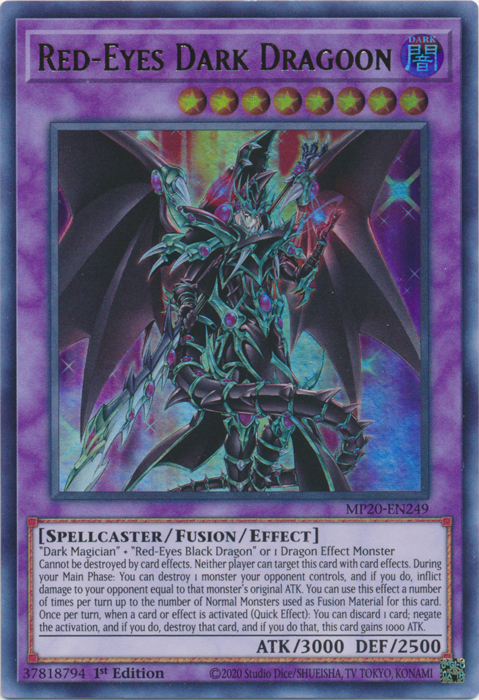 Red-Eyes Dark Dragoon [MP20-EN249] Ultra Rare | L.A. Mood Comics and Games