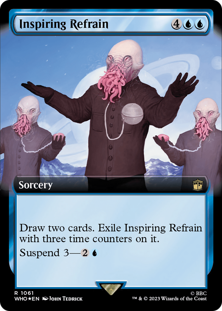 Inspiring Refrain (Extended Art) (Surge Foil) [Doctor Who] | L.A. Mood Comics and Games