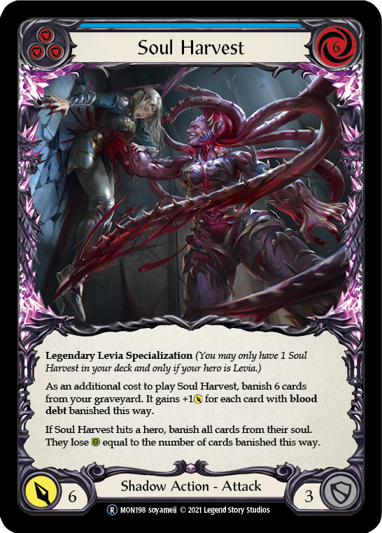 Soul Harvest [U-MON198-RF] (Monarch Unlimited)  Unlimited Rainbow Foil | L.A. Mood Comics and Games