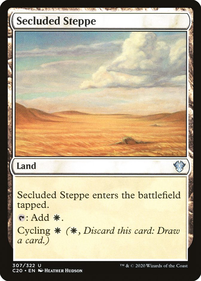 Secluded Steppe [Commander 2020] | L.A. Mood Comics and Games