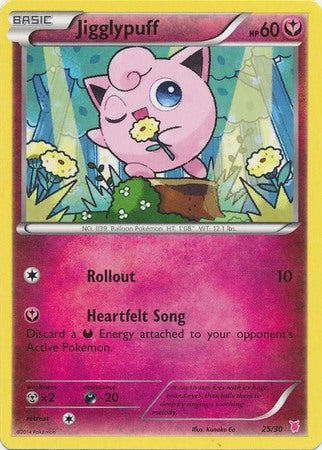 Jigglypuff (25/30) [XY: Trainer Kit 1 - Wigglytuff] | L.A. Mood Comics and Games