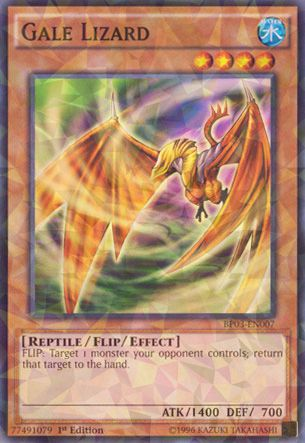 Gale Lizard [BP03-EN007] Shatterfoil Rare | L.A. Mood Comics and Games
