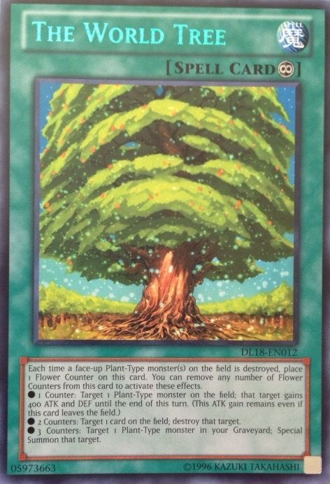 The World Tree (Green) [DL18-EN012] Rare | L.A. Mood Comics and Games