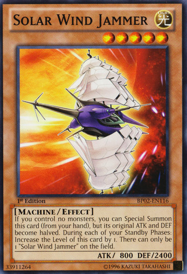 Solar Wind Jammer [BP02-EN116] Mosaic Rare | L.A. Mood Comics and Games