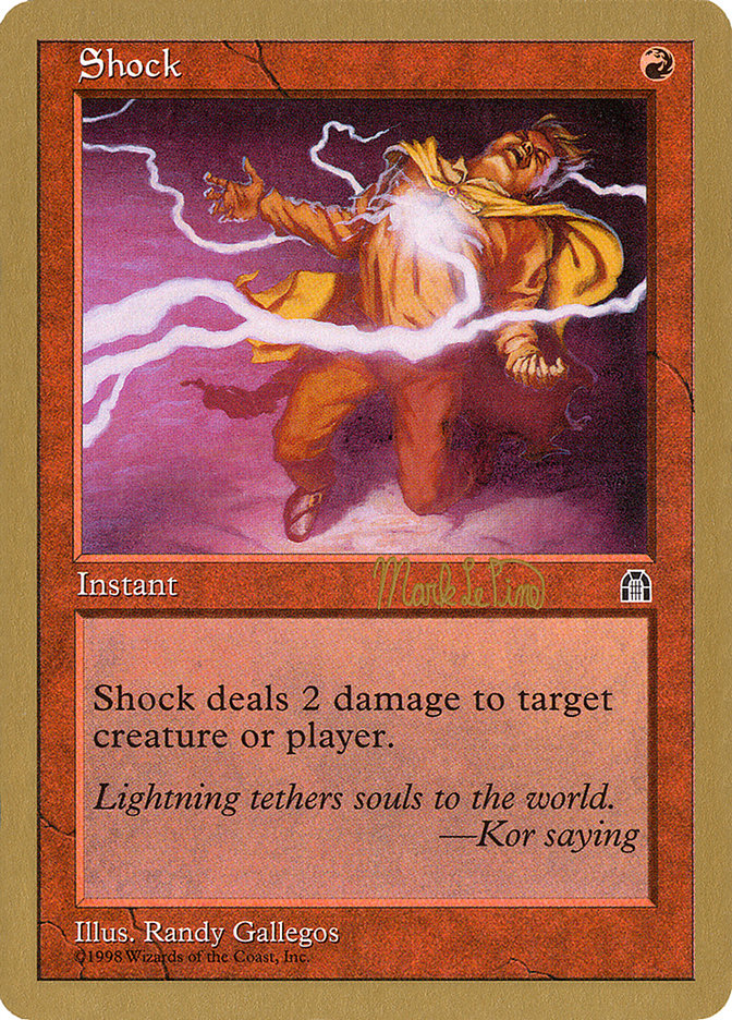 Shock (Mark Le Pine) [World Championship Decks 1999] | L.A. Mood Comics and Games
