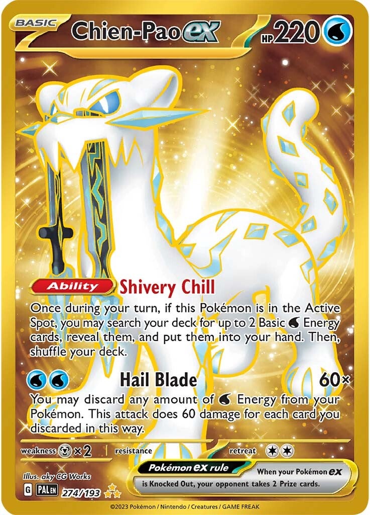 Chien-Pao ex (274/193) [Scarlet & Violet: Paldea Evolved] | L.A. Mood Comics and Games