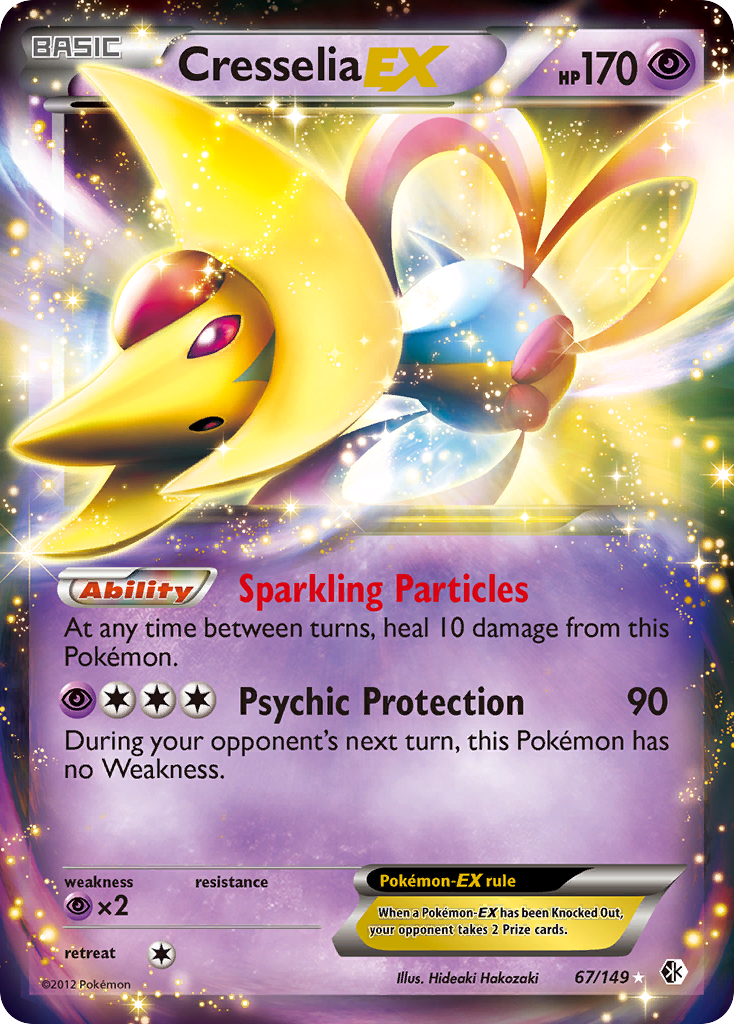 Cresselia EX (67/149) [Black & White: Boundaries Crossed] | L.A. Mood Comics and Games