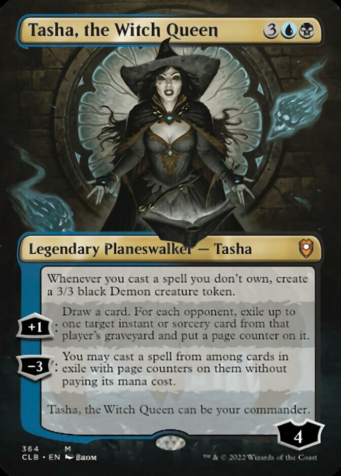 Tasha, the Witch Queen (Borderless) [Commander Legends: Battle for Baldur's Gate] | L.A. Mood Comics and Games