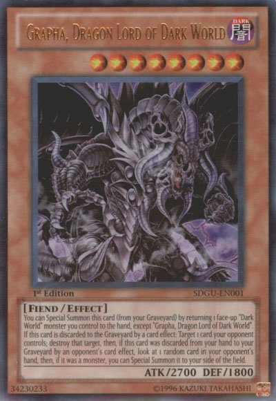 Grapha, Dragon Lord of Dark World [SDGU-EN001] Ultra Rare | L.A. Mood Comics and Games