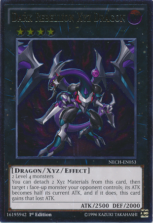 Dark Rebellion Xyz Dragon [NECH-EN053] Ultimate Rare | L.A. Mood Comics and Games