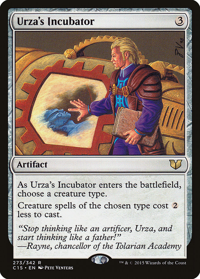 Urza's Incubator [Commander 2015] | L.A. Mood Comics and Games