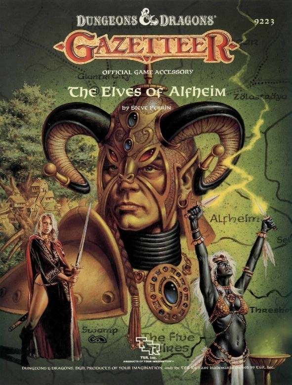 D&D Gazetteer - The Elves of Alfheim (USED) | L.A. Mood Comics and Games