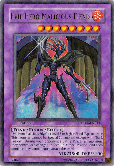 Evil Hero Malicious Fiend [DP06-EN013] Ultra Rare | L.A. Mood Comics and Games