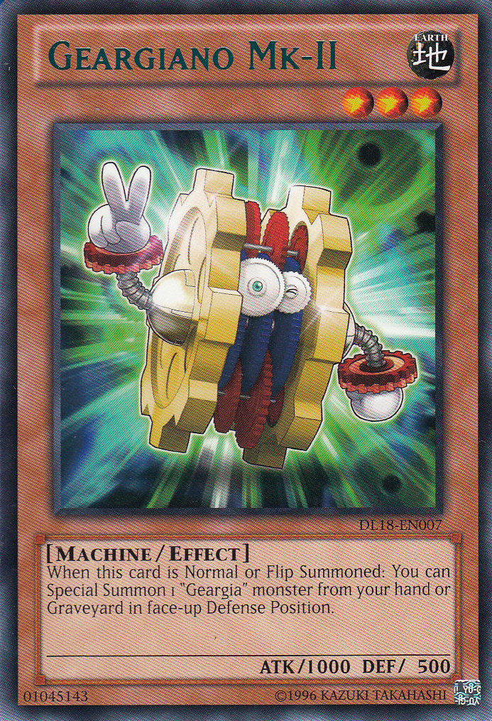 Geargiano Mk-II (Green) [DL18-EN007] Rare | L.A. Mood Comics and Games