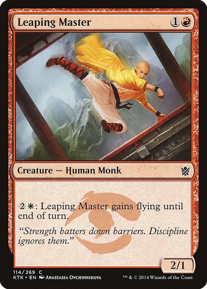Leaping Master [Khans of Tarkir] | L.A. Mood Comics and Games