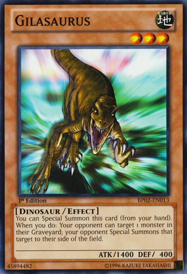 Gilasaurus [BP02-EN013] Mosaic Rare | L.A. Mood Comics and Games