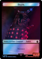 Dalek // Mark of the Rani Double-Sided Token (Surge Foil) [Doctor Who Tokens] | L.A. Mood Comics and Games