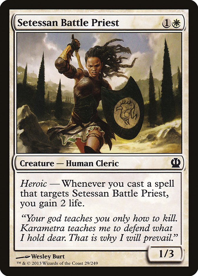 Setessan Battle Priest [Theros] | L.A. Mood Comics and Games