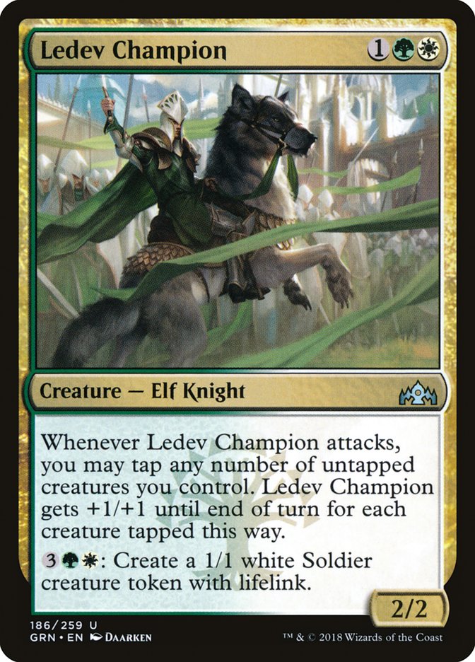 Ledev Champion [Guilds of Ravnica] | L.A. Mood Comics and Games