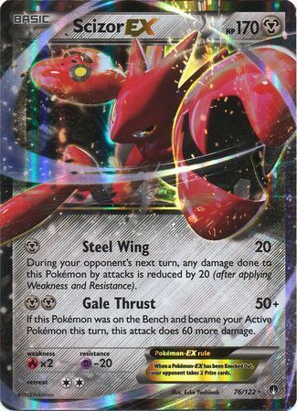 Scizor EX (76/122) (Jumbo Card) [XY: BREAKpoint] | L.A. Mood Comics and Games
