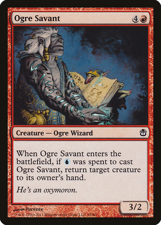 Ogre Savant [Duel Decks: Ajani vs. Nicol Bolas] | L.A. Mood Comics and Games