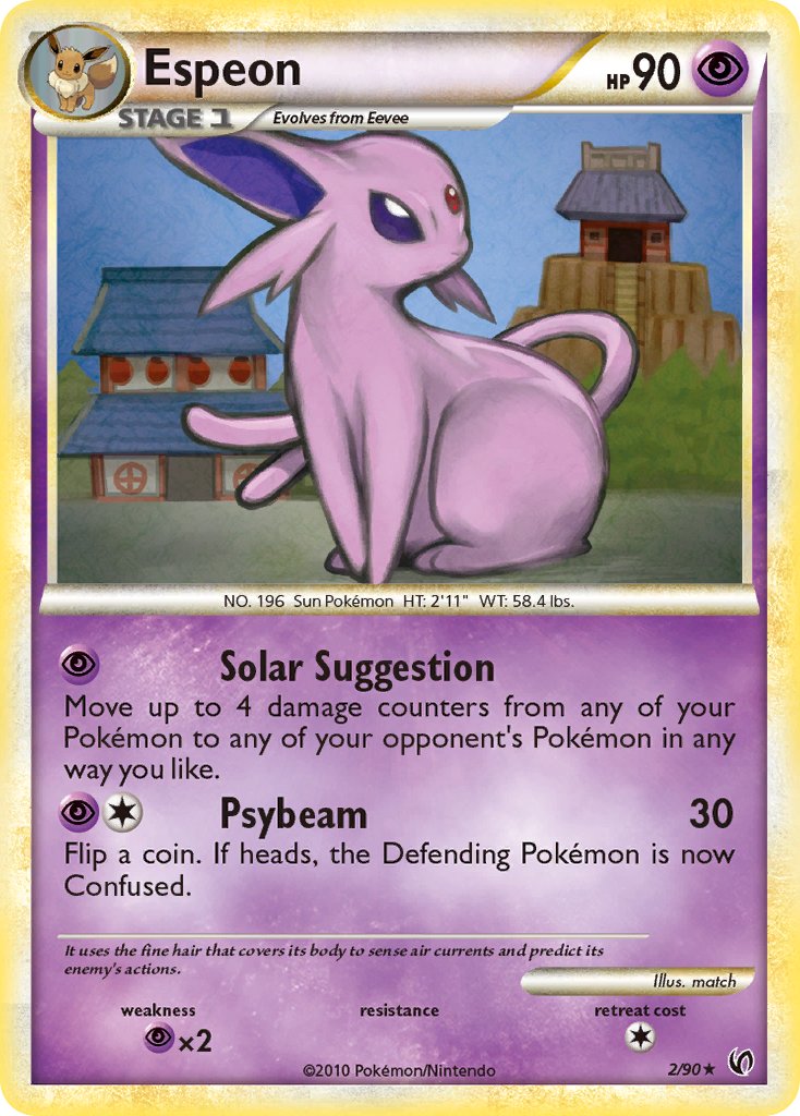 Espeon (2/90) (Theme Deck Exclusive) [HeartGold & SoulSilver: Undaunted] | L.A. Mood Comics and Games