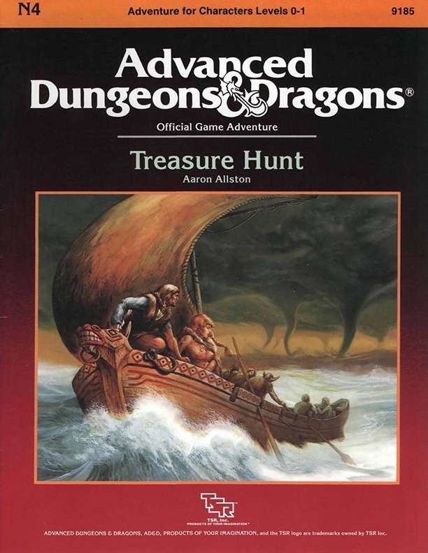 AD&D Treasure Hunt Module (USED) | L.A. Mood Comics and Games