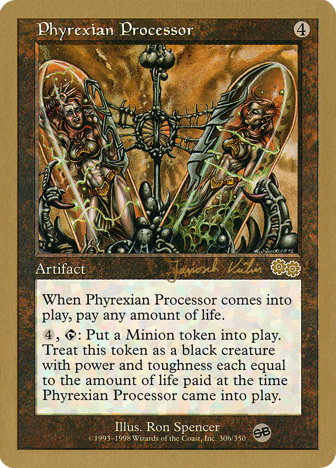 Phyrexian Processor (Janosch Kuhn) (SB) [World Championship Decks 2000] | L.A. Mood Comics and Games