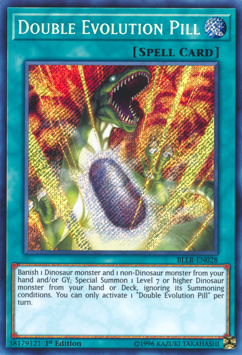 Double Evolution Pill [BLLR-EN028] Secret Rare | L.A. Mood Comics and Games