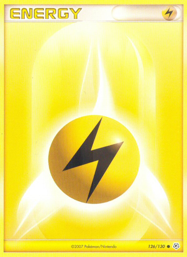 Lightning Energy (126/130) [Diamond & Pearl: Base Set] | L.A. Mood Comics and Games