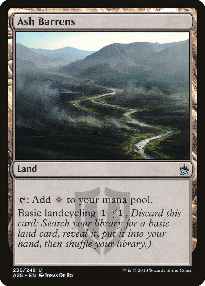 Ash Barrens [Masters 25] | L.A. Mood Comics and Games