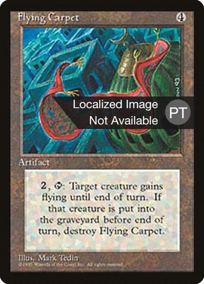 Flying Carpet [Fourth Edition (Foreign Black Border)] | L.A. Mood Comics and Games