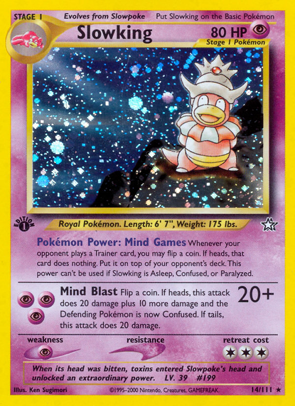 Slowking (14/111) [Neo Genesis 1st Edition] | L.A. Mood Comics and Games