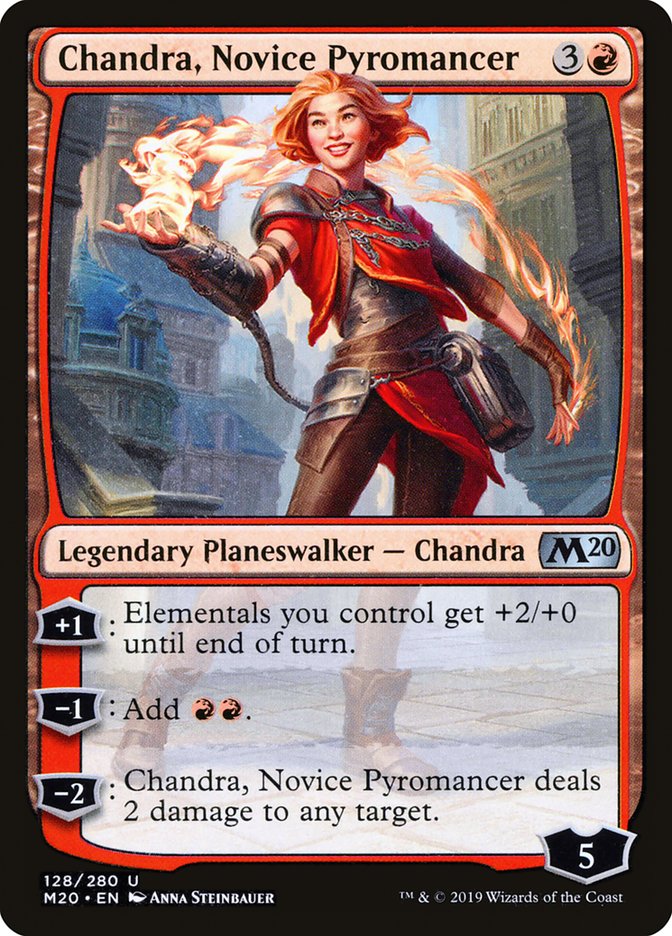 Chandra, Novice Pyromancer [Core Set 2020] | L.A. Mood Comics and Games