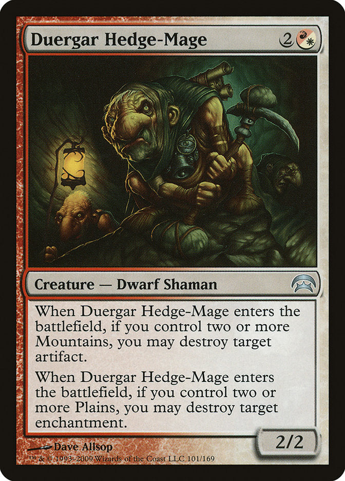 Duergar Hedge-Mage [Planechase] | L.A. Mood Comics and Games