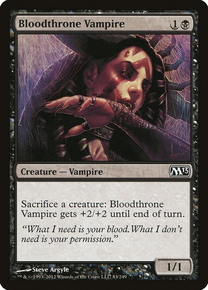 Bloodthrone Vampire [Magic 2013] | L.A. Mood Comics and Games