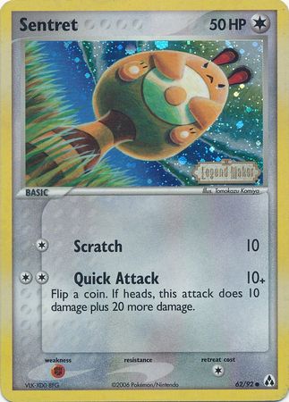 Sentret (62/92) (Stamped) [EX: Legend Maker] | L.A. Mood Comics and Games