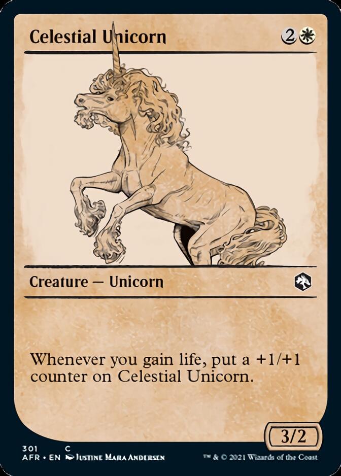 Celestial Unicorn (Showcase) [Dungeons & Dragons: Adventures in the Forgotten Realms] | L.A. Mood Comics and Games