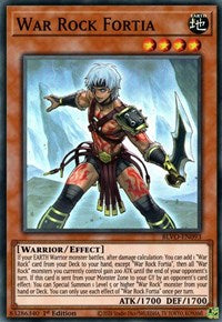 War Rock Fortia [BLVO-EN093] Super Rare | L.A. Mood Comics and Games