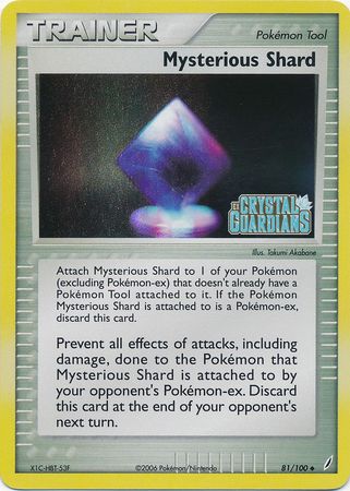 Mysterious Shard (81/100) (Stamped) [EX: Crystal Guardians] | L.A. Mood Comics and Games