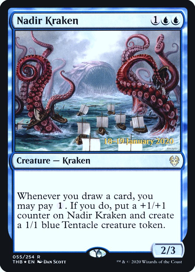 Nadir Kraken [Theros Beyond Death Prerelease Promos] | L.A. Mood Comics and Games