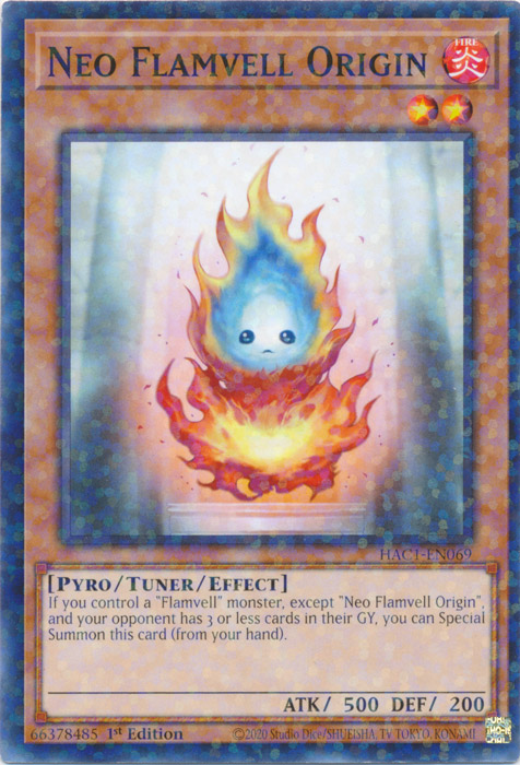 Neo Flamvell Origin (Duel Terminal) [HAC1-EN069] Common | L.A. Mood Comics and Games