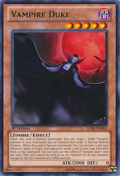 Vampire Duke [SHSP-EN082] Rare | L.A. Mood Comics and Games