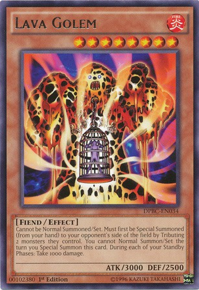 Lava Golem [DPBC-EN034] Rare | L.A. Mood Comics and Games